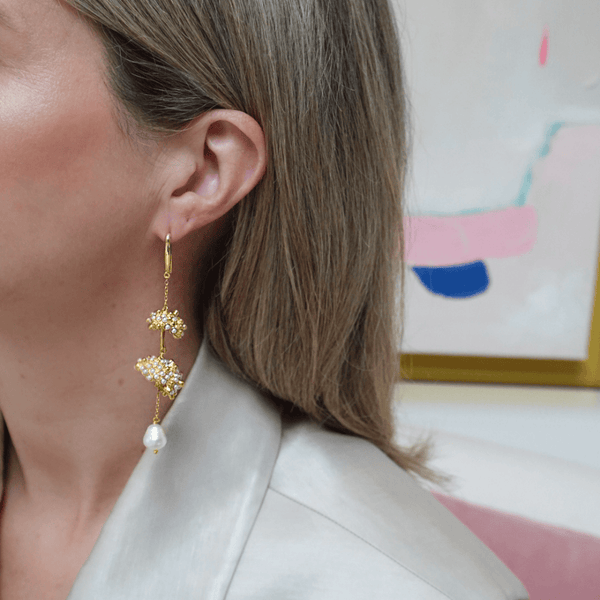 Joanna Laura Constantine Dangling Orb Earrings