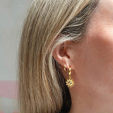 Hermina Athens Mini Sun Hoops