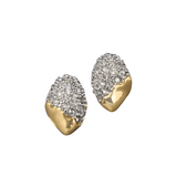 Alexis Bittar Solanales Crystal Tiny Pebble Stud Earrings