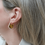 Joanna Laura Constantine Mini Pearl Wave Earrings