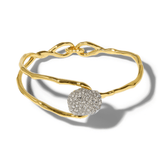 Alexis Bittar Solanales Crystal Pebble Clasp Bracelet