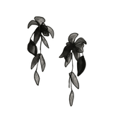 A.B. Ellie Black Mini Charlee Earrings