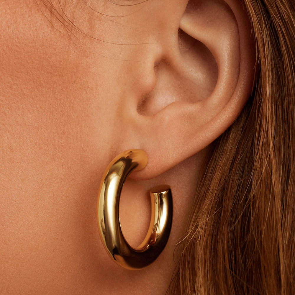 Gorjana Lou Statement Hoops