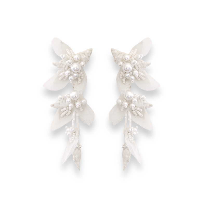A.B. Ellie Mini Lola Ivory Earrings