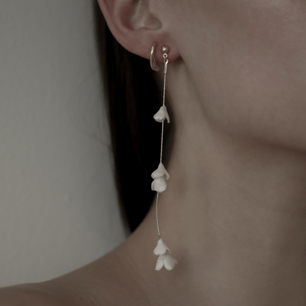 Classic bridal earrings