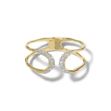 open hinge crystal cuff bracelet