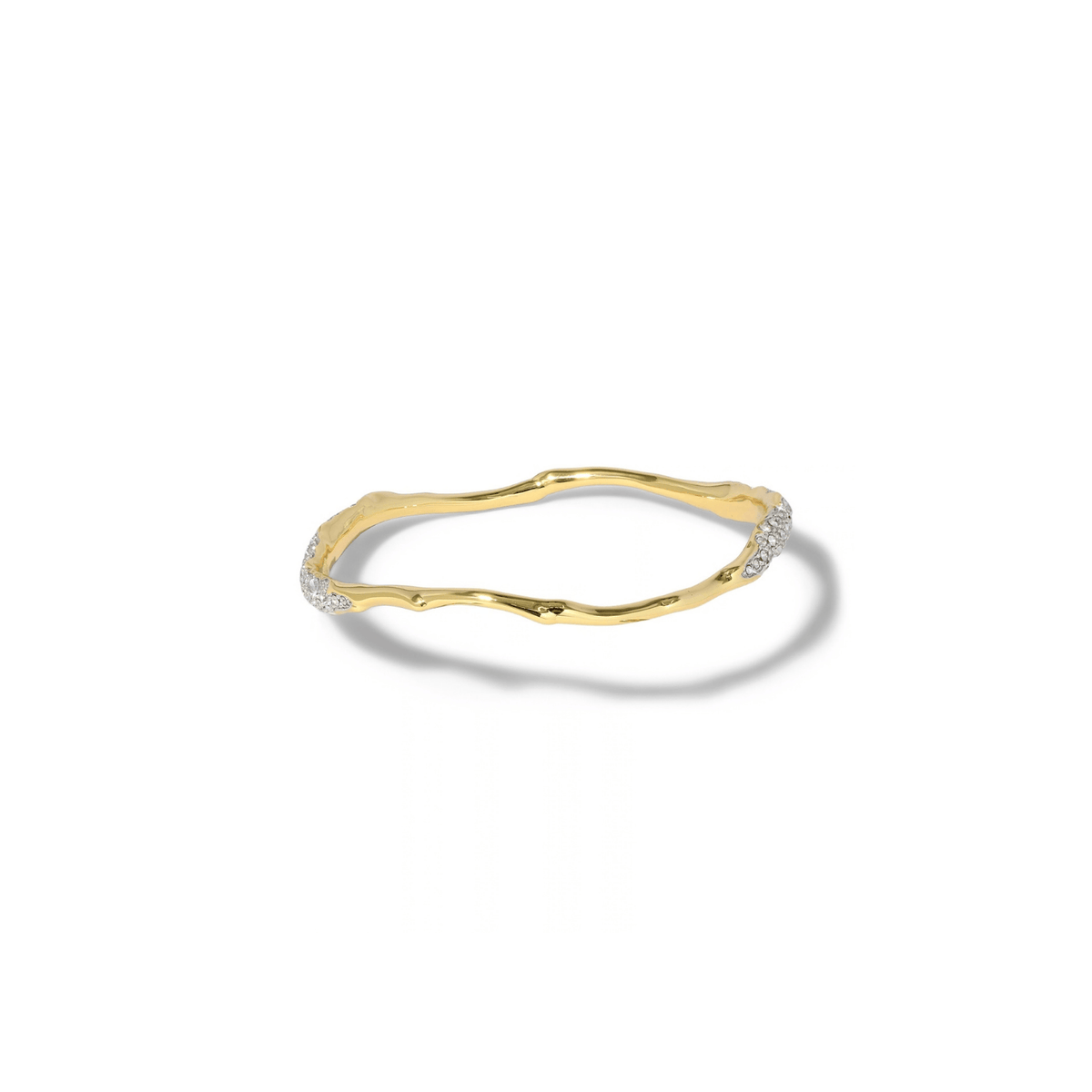 Crystal pave set bangle