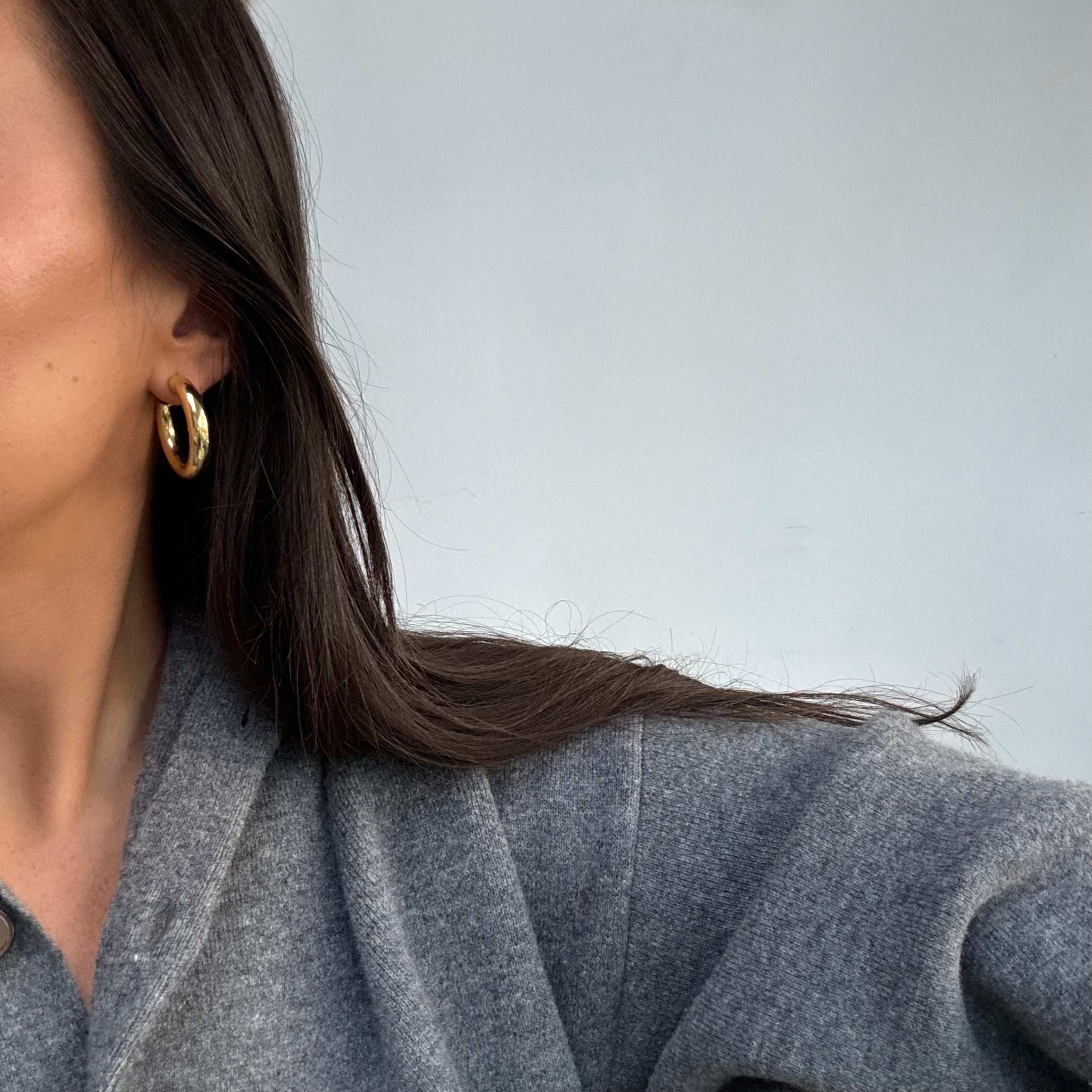 Gorjana Lou Statement Hoops