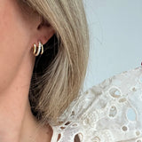 Loulerie Crystal Split Studs