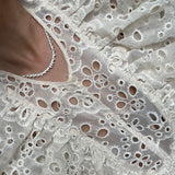 Limited Edition Loulerie Crystal Teardrop Tennis Necklace