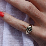 Loulerie Moon And Star Signet Ring