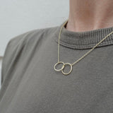 Loulerie Interlinking Circle Necklace