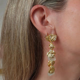 Joanna Laura Constantine Extra Long Dangling Petal Earrings