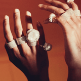 Pearl Octopuss.y Fat Crystal Ring