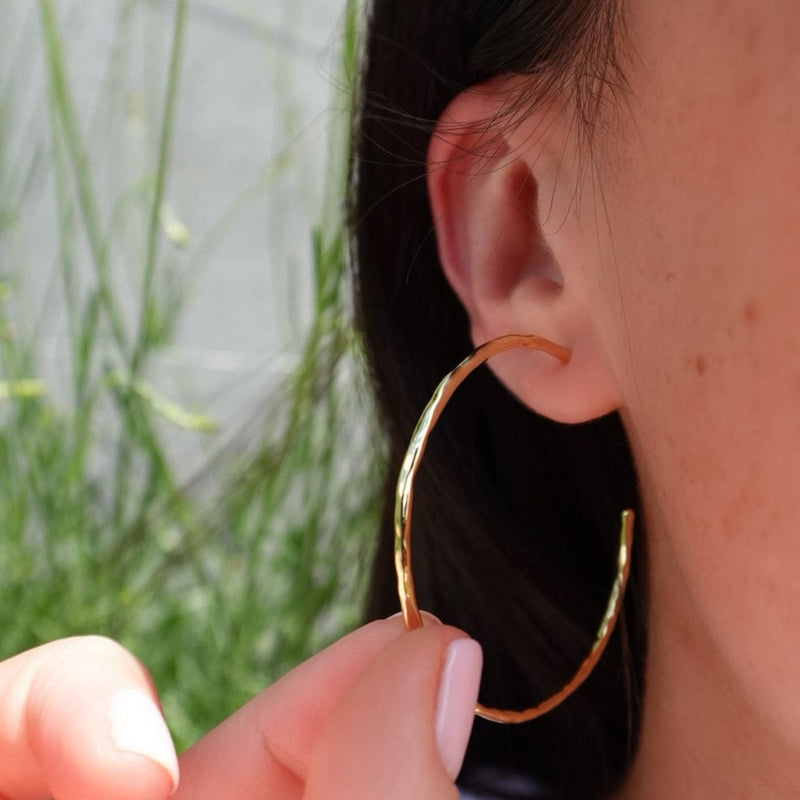 Big gold hoops