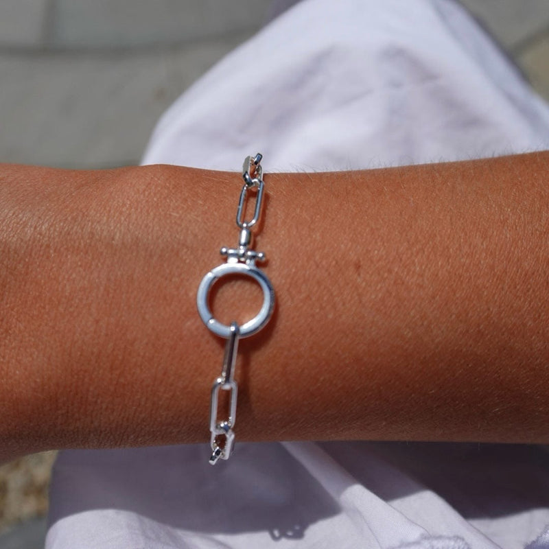 Everyday wear silver bracelet