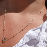 Hidden clasp necklace