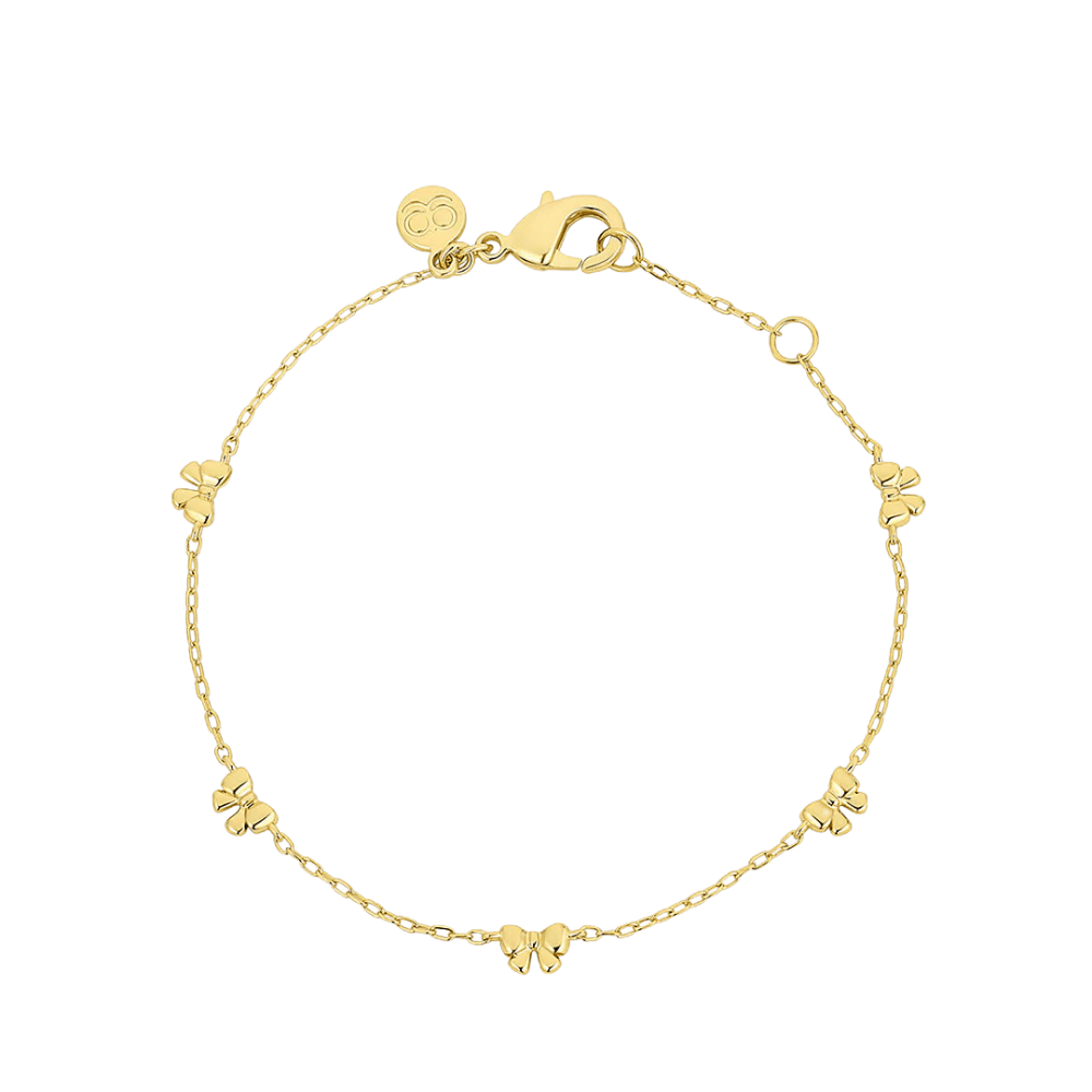 mini bow bracelet