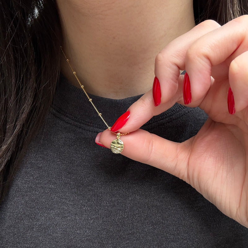 gold plated shorebreak necklace