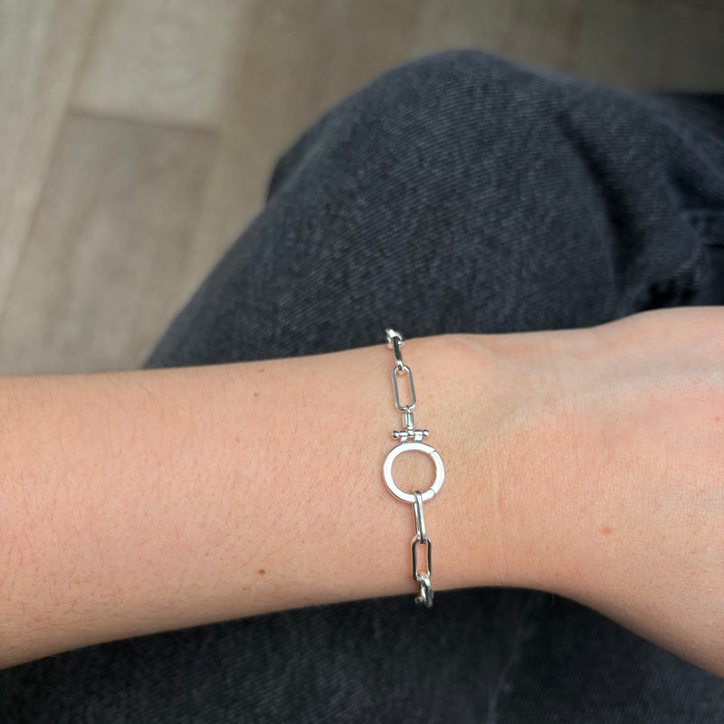 Silver bracelet