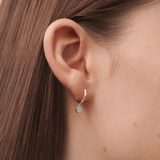 Loulerie Turquoise Drop  Earrings