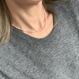 Nina Janvier Neon Pink Mini Soga Necklace