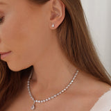 Loulerie Crystal Pear Cut Studs