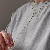 Hermina Athens Turquoise Enamel Wrap Rosario