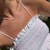 Nina Janvier Neon Orange Mini Soga Necklace