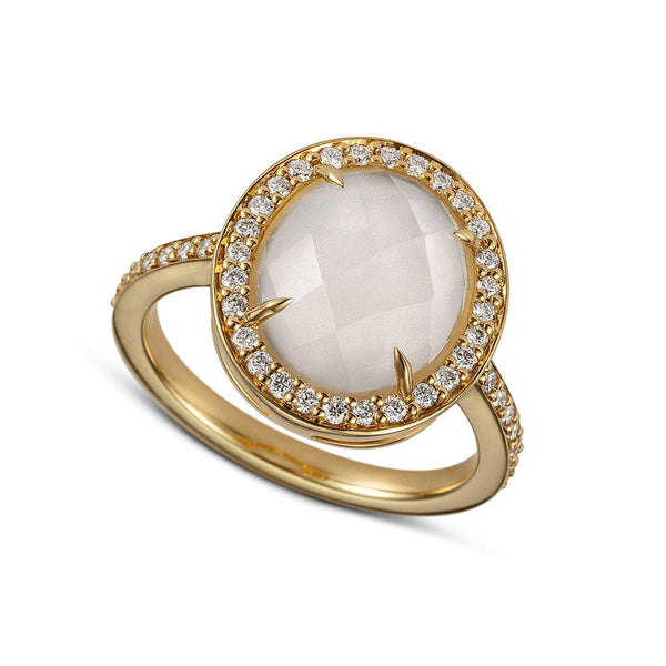Loulerie Rainbow Moonstone Ring