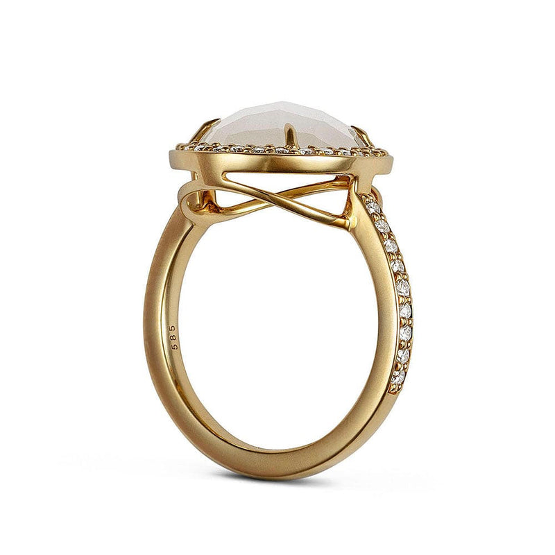 Loulerie Rainbow Moonstone Ring