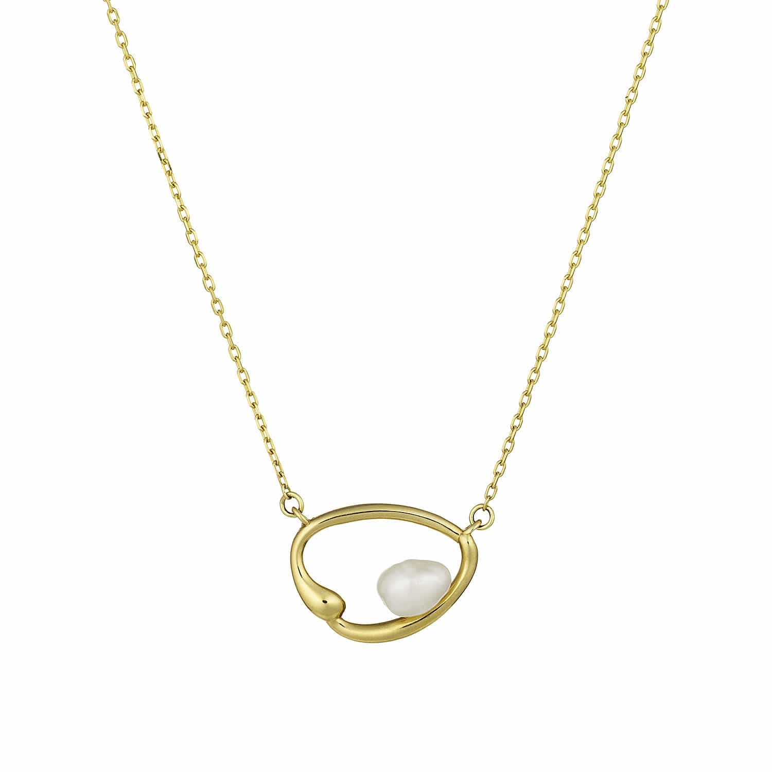 Louise Petersen Pearl Wave Necklace