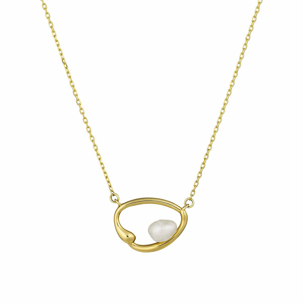 Louise Petersen Pearl Wave Necklace