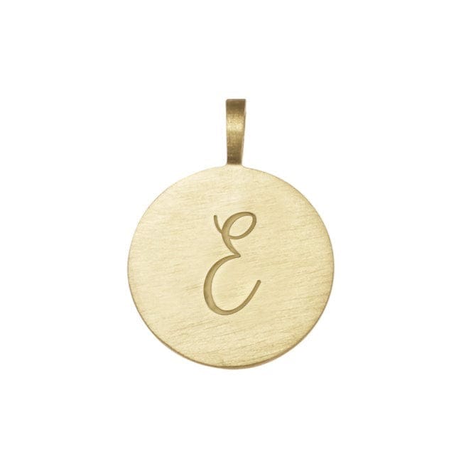 E initial disc necklace Ireland 