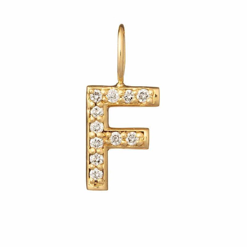 Best seller f initial diamond 