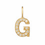 G initial with white diamonds