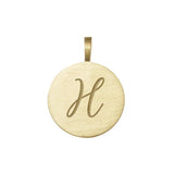 11mm initial disc gold h