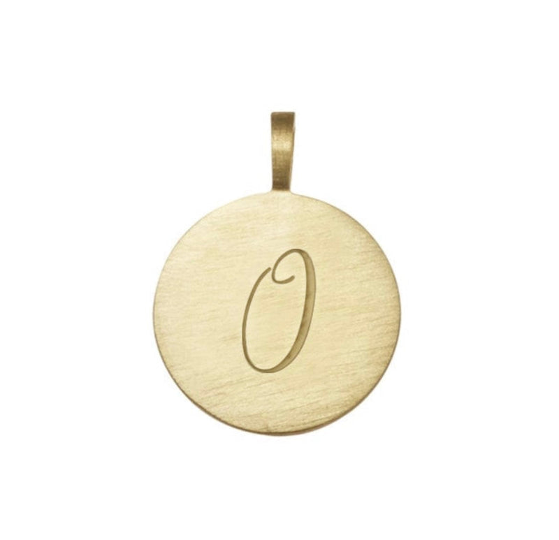 gold initial disc ireland