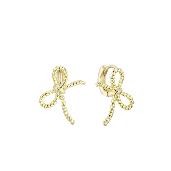 Mini bow earrings