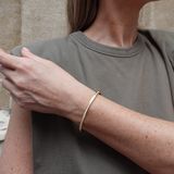 gold crystal bracelet