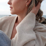 everyday wear crystal split earrings