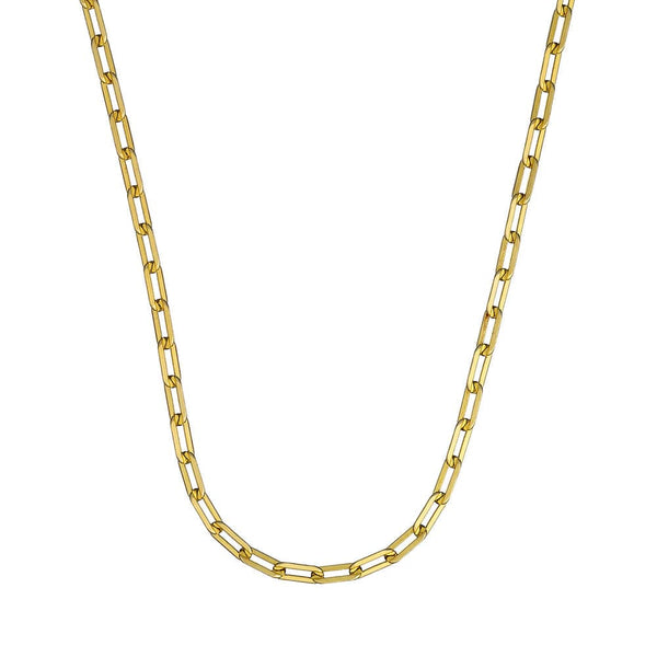 small link chain necklace