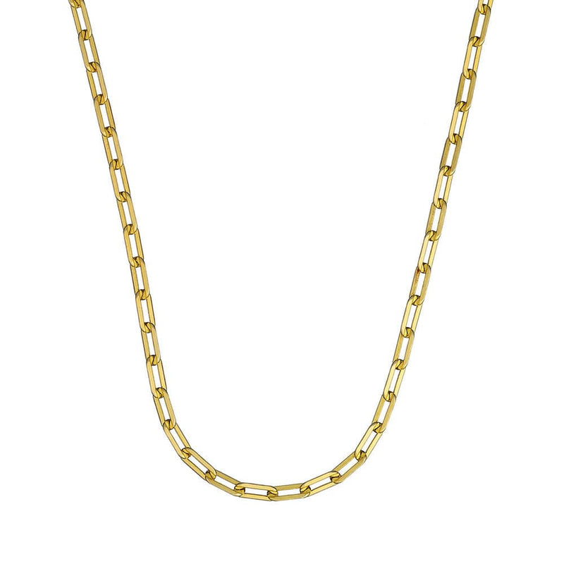 small link chain necklace