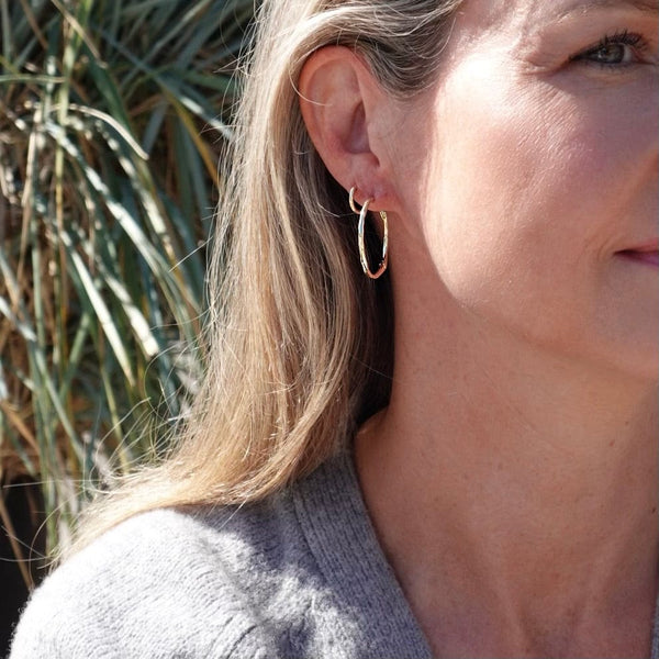 loulerie textured hoops