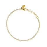 Loulerie Crystal Tennis Bracelet