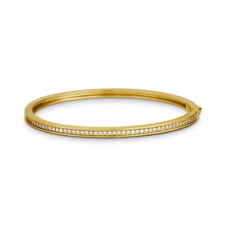 Loulerie Crystal Hinge Bangle