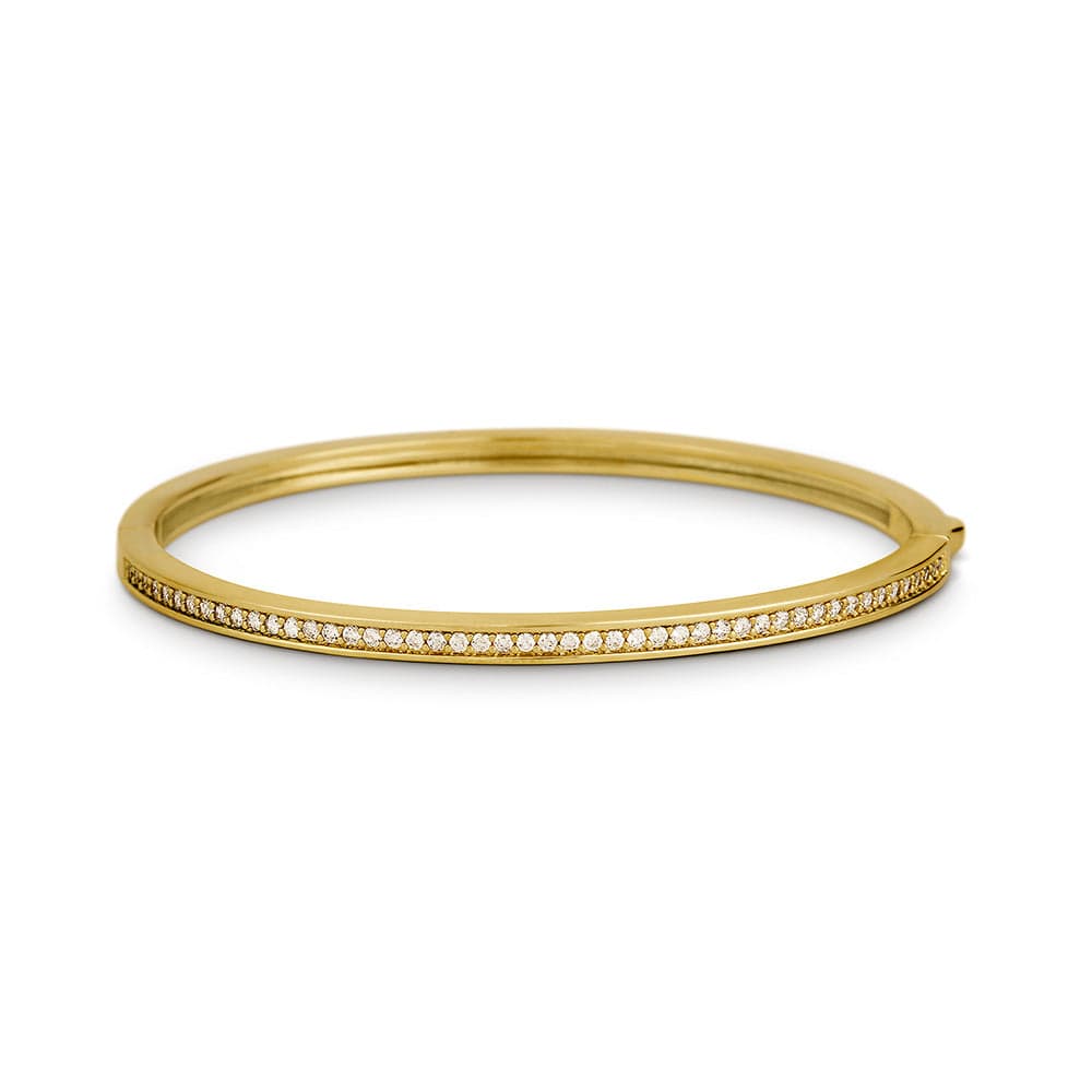 Loulerie Crystal Hinge Bangle