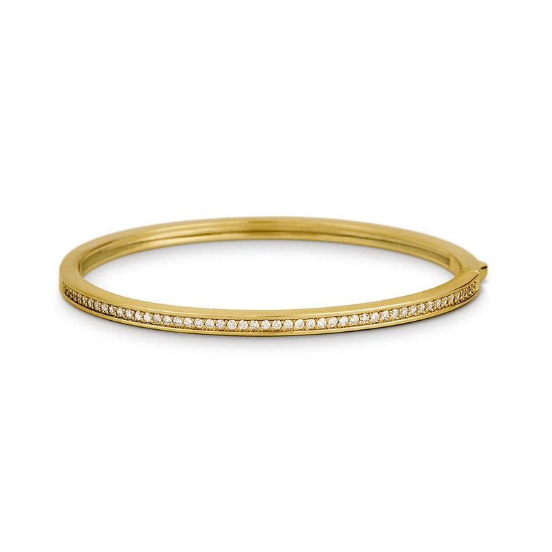 Loulerie Crystal Hinge Bangle