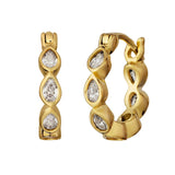 Loulerie Crystal Huggy Earring