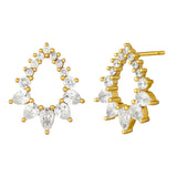 Limited Edition Loulerie Crystal Teardrop Studs